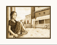 Commodity matted print