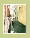 Afternoon In Venice matted print